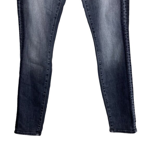 Mother High Waist Looker Skinny Ankle Jeans Miss Moody Two Shoes Racer 28 - Picture 6 of 9